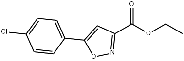 ETHYL 5-(4-CHLOROPHENYL)ISOXAZOLE-3-CARBOXYLATE