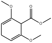 2,5-Cyclohexadiene-1-carboxylic acid, 2,6-dimethoxy-, methyl ester Struktur