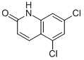 5,7-DICHLORO-2-QUINOLONE Structure