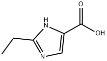 2-ETHYL-1H-IMIDAZOLE-4-CARBOXYLIC ACID Struktur