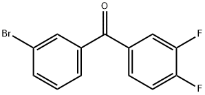 3-BROMO-3',4'-DIFLUOROBENZOPHENONE price.