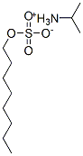 isopropylammonium octyl sulphate Structure