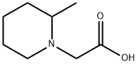 (2-Methyl-piperidin-1-yl)-acetic acid Structure