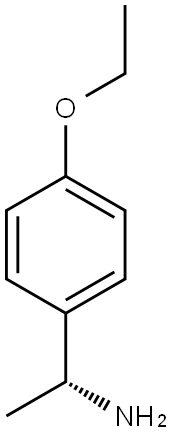 Benzenemethanamine, 4-ethoxy-a-methyl-, (aR)- Struktur