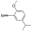 Benzonitrile, 2-methoxy-5-(1-methylethyl)- (9CI) Structure