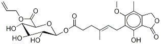 Mycophenolic Acid Acyl-β-D-glucuronide Allyl Ester|Mycophenolic Acid Acyl-β-D-glucuronide Allyl Ester