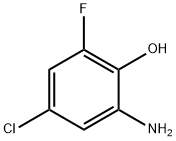 Phenol,  2-amino-4-chloro-6-fluoro-|2-氨基-4-氯-6-氟苯酚