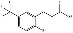 2-溴-5-(三氟甲基)苯丙酸
