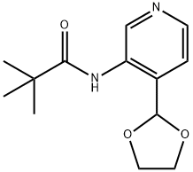 N-(4-[1,3]DIOXOLAN-2-YL-PYRIDIN-3-YL)-2,2-DIMETHYL-PROPIONAMIDE|N-(4-[1,3]DIOXOLAN-2-YL-PYRIDIN-3-YL)-2,2-DIMETHYL-PROPIONAMIDE