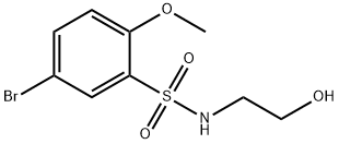 5-BROMO-N-(2-HYDROXYETHYL)-2-METHOXYBENZENESULFONAMIDE|5-溴-N-(2-羟基乙基)-2-甲氧基苯磺酰胺