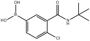 4-CHLORO-3-(T-BUTYLCARBAMOYL)PHENYLBORONIC ACID price.