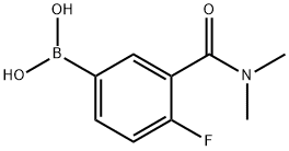 3-(DIMETHYLCARBAMOYL)-4-FLUOROBENZENEBORONIC ACID|3-(二甲基氨甲酰基)-4-氟苯基硼酸