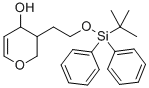3-[2-(TERT-BUTYL-DIPHENYL-SILANYLOXY)-ETHYL]-3,4-DIHYDRO-2H-PYRAN-4-OL|