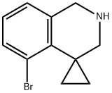 5'-BROMO-2',3'-DIHYDRO-1'H-SPIRO[CYCLOPROPANE-1,4'-ISOQUINOLINE]|5'-溴-2',3'-二氢-1'H-螺环[环丙烷-1,4'-异喹啉