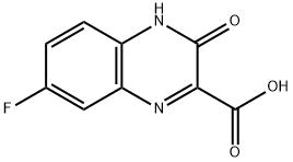 7-Fluoro-3-oxo-3,4-dihydroquinoxaline-2-carboxylic acid Structure