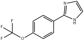 2-(4-Trifluoromethoxy-phenyl)-1H-imidazole Structure