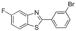 2-(3-Bromophenyl)-5-fluorobenzo[d]thiazole Structure