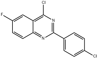4-CHLORO-2-(4-CHLORO-PHENYL)-6-FLUORO-QUINAZOLINE price.