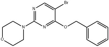 4-(4-BENZYLOXY-5-BROMOPYRIMIDIN-2-YL)MORPHOLINE|4-(4-苄氧基-5-溴-2-嘧啶基)吗啉
