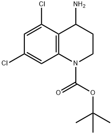 4-AMINO-1-N-BOC-5,7-DICHLORO-1,2,3,4-TETRAHYDROQUINOLINE
 price.