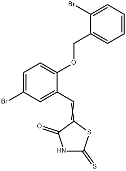 PRL-3 INHIBITOR I, 893449-38-2, 结构式