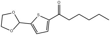5-(1,3-DIOXOLAN-2-YL)-2-THIENYL PENTYL KETONE price.