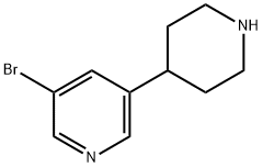 3-broMo-5-(piperidin-4-yl)pyridine|