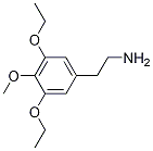 3,5-Diethoxy-4-methoxyphenethylamine Struktur