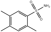 Benzenesulfonamide, 2,4,5-trimethyl- (7CI,9CI) Struktur
