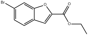 ETHYL 6-BROMOBENZOFURAN-2-CARBOXYLATE Structure