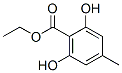 ethyl 2,6-dihydroxy-p-toluate Struktur