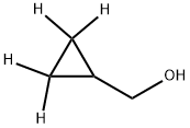 CYCLOPROPYL-2,2,3,3-D4-METHYL ALCOHOL, 91314-18-0, 结构式