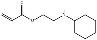 ACRYLICACID,CYCLOHEXYLAMINOETHANOLESTER Struktur