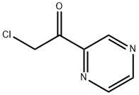 Ethanone, 2-chloro-1-pyrazinyl- (9CI) Struktur
