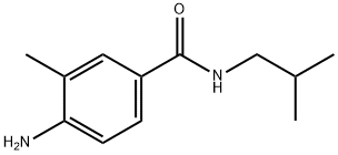 4-amino-N-isobutyl-3-methylbenzamide Struktur