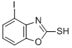 4-Iodo-benzooxazole-2-thiol Structure