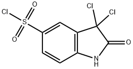 3,3-dichloro-2-oxoindoline-5-sulphonyl chloride