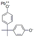 lead(2+) 4,4'-isopropylidenebisphenolate Struktur
