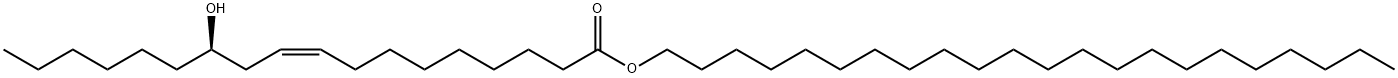 docosyl (R)-12-hydroxyoleate Structure