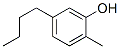 5-butyl-o-cresol Structure
