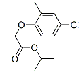 isopropyl 2-(4-chloro-2-methylphenoxy)propionate Struktur