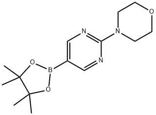 2-(4-MORPHOLINO)PYRIMIDINE-5-BORONIC ACID PINACOL ESTER price.