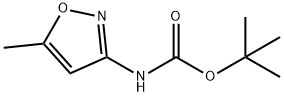 TERT-BUTYL 5-METHYLISOXAZOL-3-YLCARBAMATE, 97517-66-3, 结构式