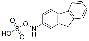N-sulfooxy-2-aminofluorene Structure