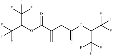 BIS(HEXAFLUOROISOPROPYL)ITACONATE|1,4-双[2,2,2-三氟-1-(三氟甲基)乙基]2-亚甲基丁二酸酯