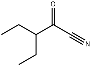 3-Ethyl-2-oxopentanenitrile Struktur
