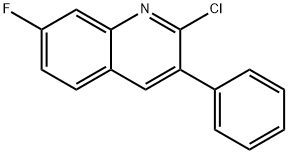 2-CHLORO-7-FLUORO-3-PHENYLQUINOLINE|2-CHLORO-7-FLUORO-3-PHENYLQUINOLINE