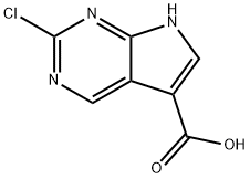 2-Chloro-7H-pyrrolo[2,3-d]pyrimidine-5-carboxylic acid|2-Chloro-7H-pyrrolo[2,3-d]pyrimidine-5-carboxylic acid