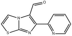 6-(PYRIDIN-2-YL)IMIDAZO[2,1-B]THIAZOLE-5-CARBALDEHYDE, 139359-78-7, 结构式