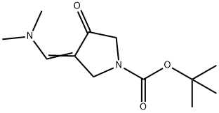 叔-丁基 3-((二甲氨基)亚甲基)-4-羰基吡咯烷-1-羧酸酯